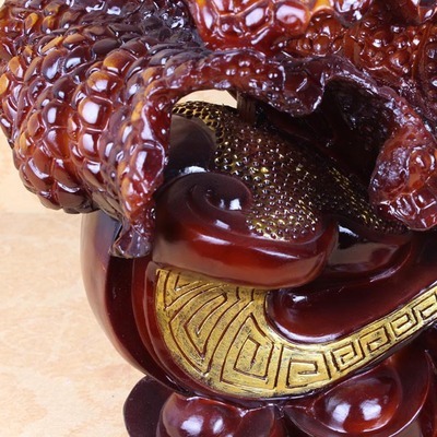 精品仿木樹脂大號(hào)白菜擺件 家居招財(cái)風(fēng)水的匠心之選